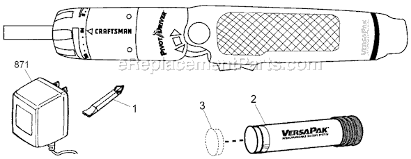Page A Diagram and Parts List for 11233 Type 1 Black and Decker Electric Drill
